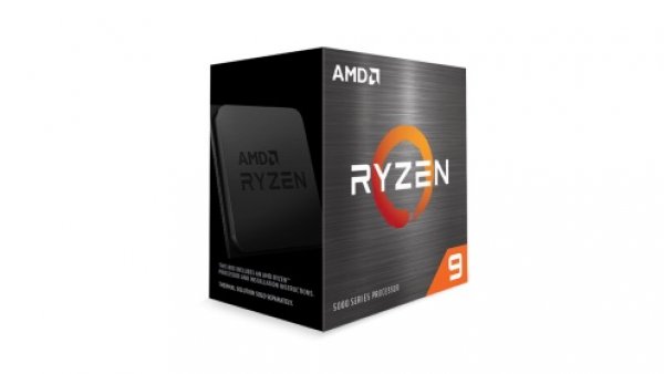 AMD cpu Ryzen 9 5900X AM4 Box (bez chladiče, 3.7GHz / 4.8GHz, 64MB cache, 105W, 12x jádro, 24x vlákno), Zen3 Vermeer 7nm CPU