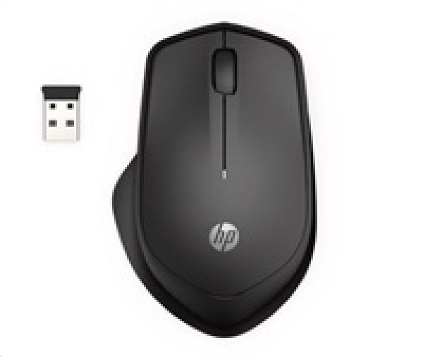 HP 280 Silent/Kancelářská/Optická/Bezdrátová USB/Černá