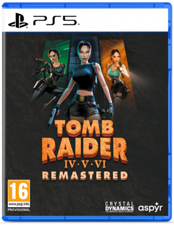 PS5 hra Tomb Raider IV-VI Remastered Starring Lara Croft