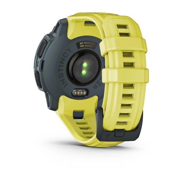 Garmin Instinct E – 45 mm, Electric lime s electric lime páskem