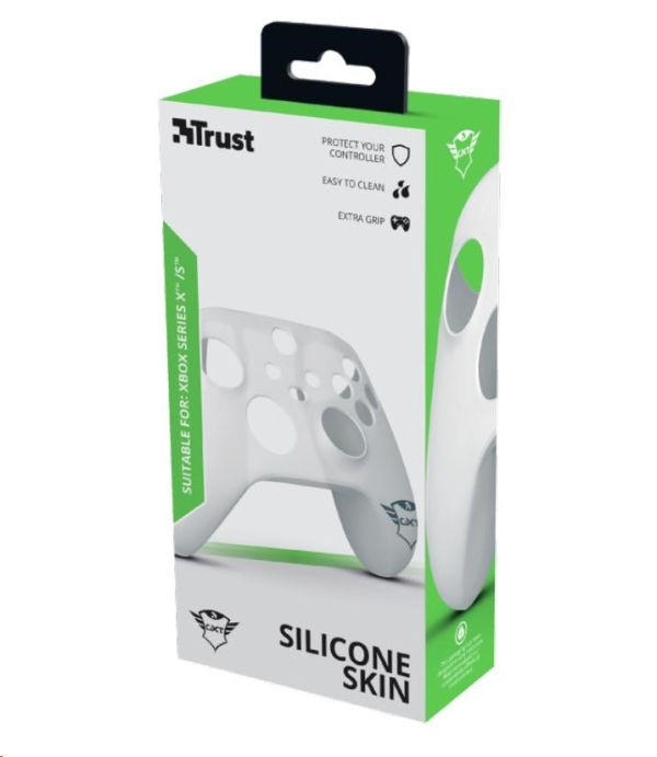 TRUST Obal na ovladač GXT 749 Controller Silicon Skins for Xbox, průhledná