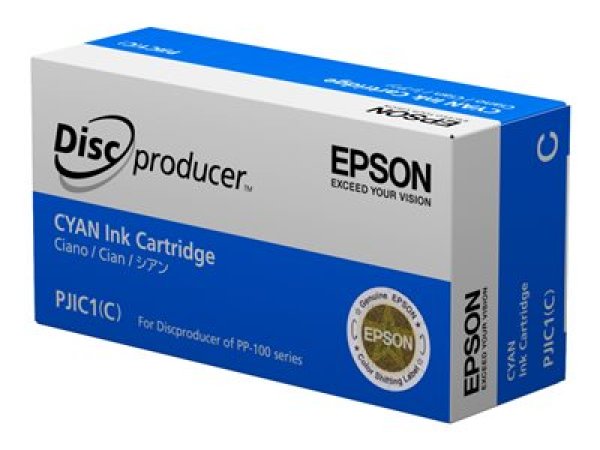 Náplň EPSON C13S020447, C13S020688, PJIC7 azurová (31,5 ml)