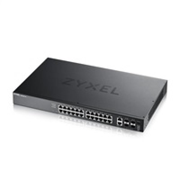 Zyxel XGS2220-30, L3 Access Switch, 24x1G RJ45 2x10mG RJ45, 4x10G SFP+ Uplink, incl. 1 yr NebulaFlex Pro?v=1748088004