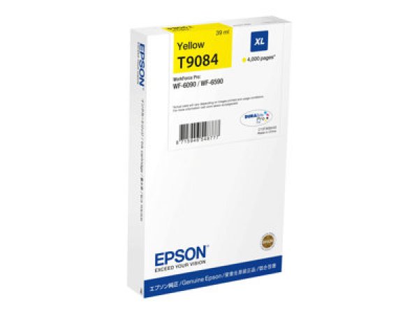 Náplň EPSON C13T908440, XL žlutá (39 ml)