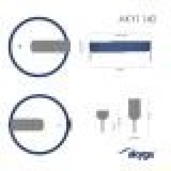 Akyga lithiová baterie CR2032 HP2D Li-MnO2 3V/210mAh 2-Pin