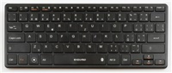 EVOLVEO WK29B/Bezdrátová Bluetooth/CZ-Layout/Černá