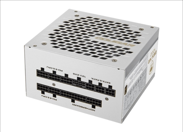 COUGAR PC zdroj GEX X2 850W SNOW 80+ Gold, modulární (PCI-e 5.0 GPU 12+4 Pin)