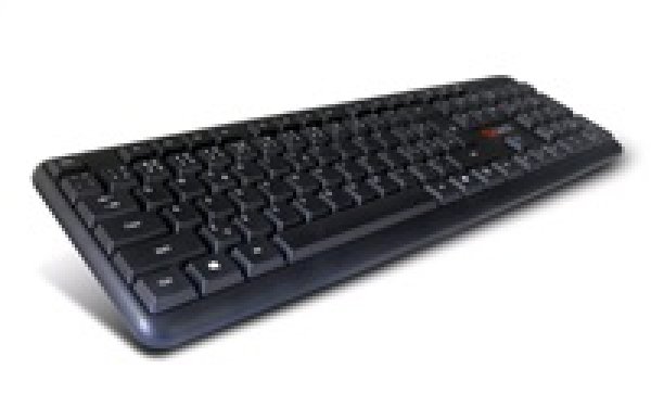 C-TECH KB-102/PS/2/CZSK-Layout/Černá