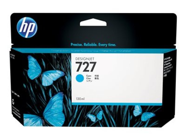 Náplň HP No.727, B3P19A azurová (130 ml)