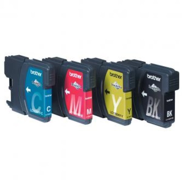 Sada náplní BROTHER LC-1100HYVALBP (1x900/3x750 stran)