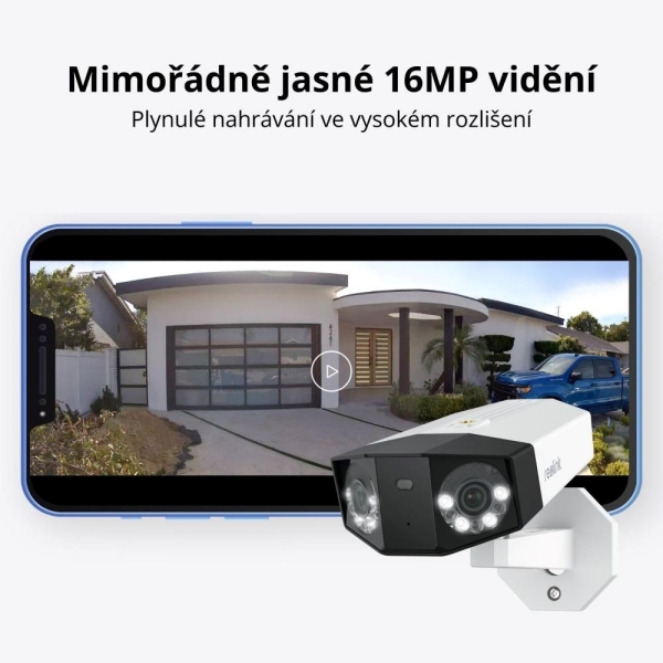 REOLINK bezpečnostní kamera Duo Series P750, Duo 3 PoE, 4MP