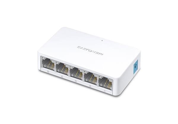 MERCUSYS switch MS105 (5x100Mb/s, fanless)