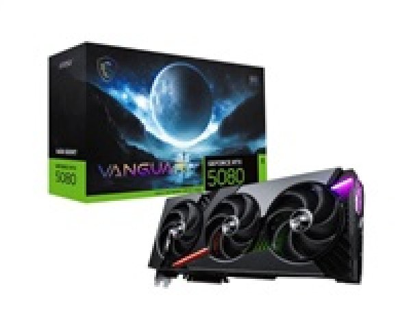 MSI VGA NVIDIA GeForce RTX 5080 16G VANGUARD SOC, RTX 5080, 16GB GDDR7, 3xDP, 1xHDMI?v=1747317738