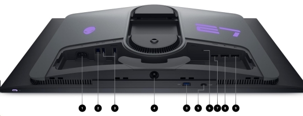 DELL LCD AW2725DF - 26,7"/QD/OLED/QHD//2560 x 1440/16:9/144Hz/0.03ms/1,5mil:1/1000 cd/m2/HDMI/DP/Pivot/VESA/3YNBD