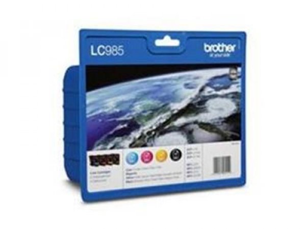 Sada náplní BROTHER LC 985VALBP (1x300/3x260 stran)