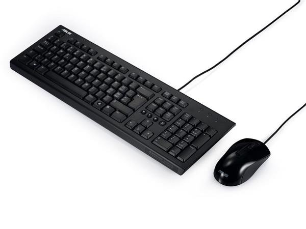 ASUS U2000 Keyboard + Mouse Set CZ/SK (BK)