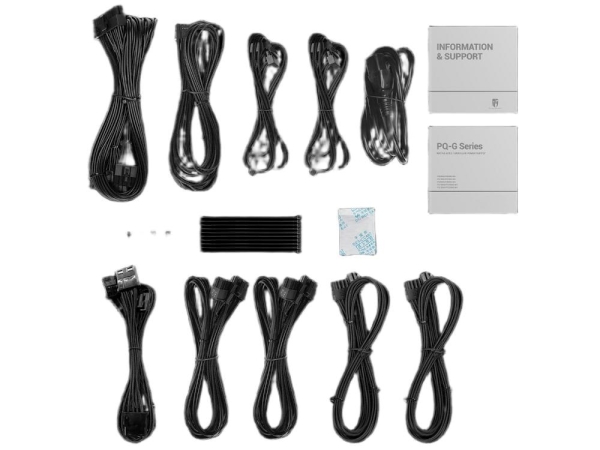 DEEPCOOL GAMERSTORM zdroj 1000W PQ1000G, 120mm, Plně modulární, 80+ Gold, ATX 3.1, černá