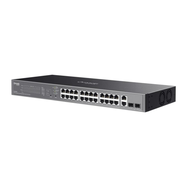 TP-Link OMADA switch ES228GP (26xGbE,2xSFP,24xPoE+,250W)