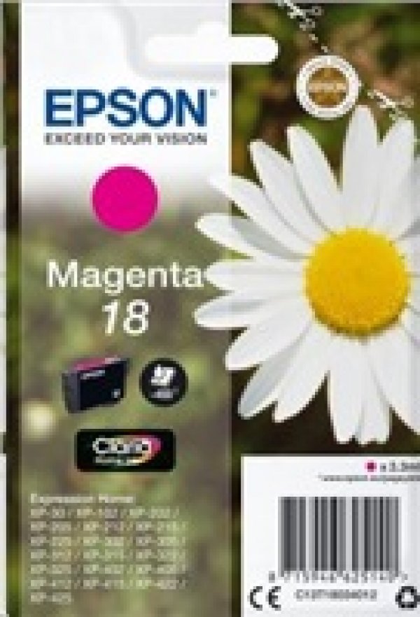 Náplň EPSON C13T18034010 purpurová (3,3 ml)