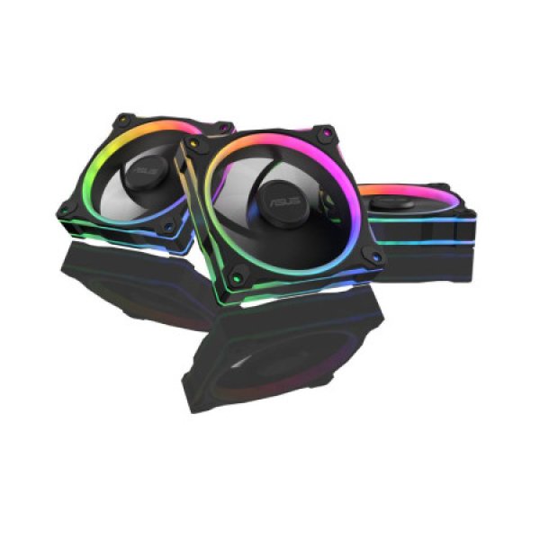 ASUS Ventilátor PRIME MR120 ARGB, 3x120mm, černá