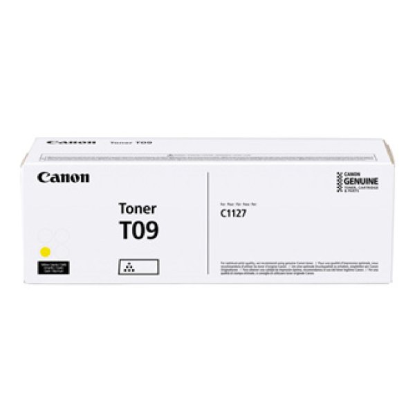 Toner CANON 3017C006, T09Y žlutý (5 900 stran)