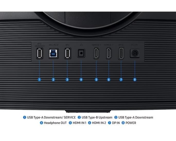 Samsung Odyssey G7/LS37FG750EUXEN/37''/VA/4K UHD/165Hz/1ms/Černá/3R