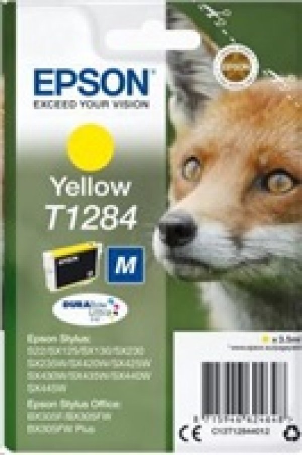 Náplň EPSON C13T12844011 žlutá (3,5 ml)