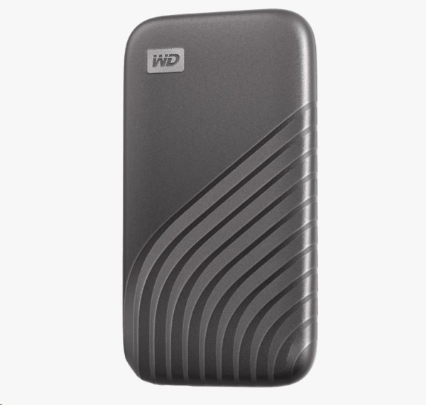 WD My Passport/500GB/SSD/Externí/2.5''/Šedá/5R
