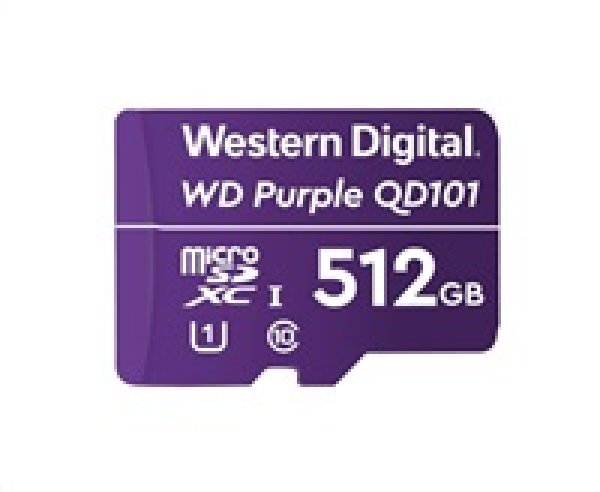 WD MicroSDXC karta 512GB Purple WDD512G1P0C Class 10 (R:100/W:60 MB/s)?v=1747483206