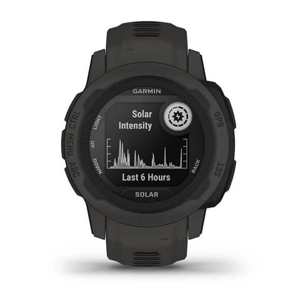 Garmin GPS sportovní hodinky Instinct 2S Solar, Graphite, EU