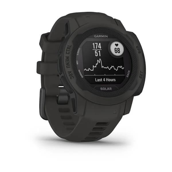 Garmin GPS sportovní hodinky Instinct 2S Solar, Graphite, EU