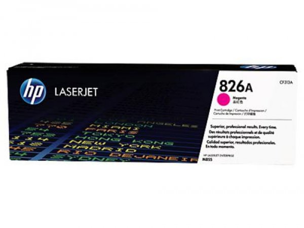 Toner HP CF313A, HP 826A purpurový (31 500 stran)