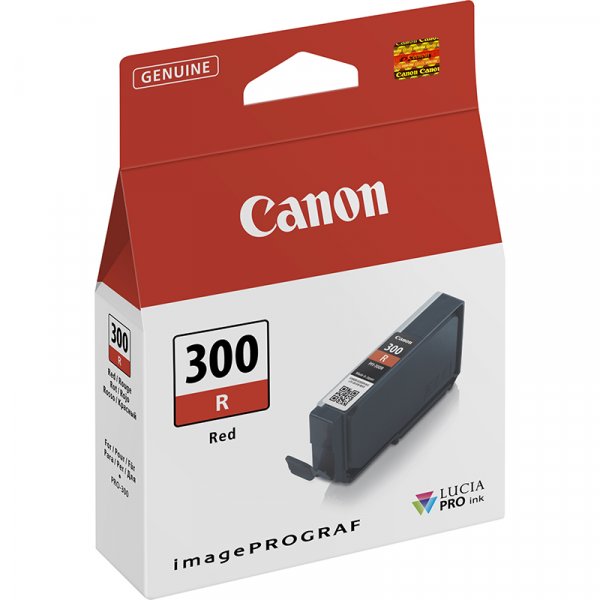 Náplň Canon PFI-300R červená