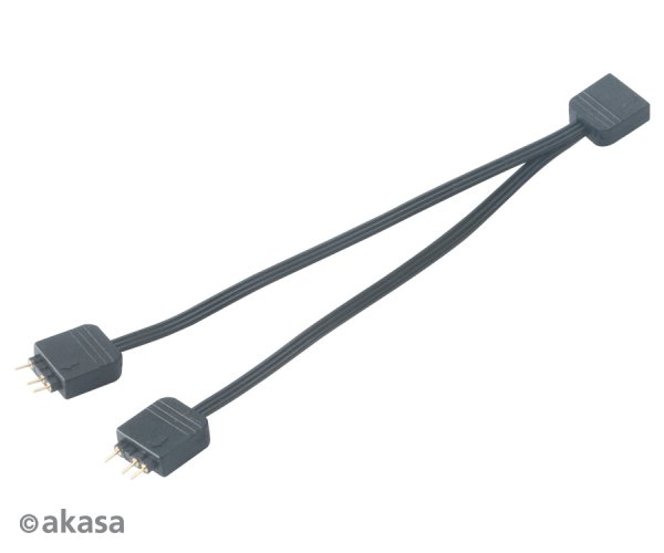AKASA - aRGB LED splitter, 3-pin 2 ks?v=1754114405