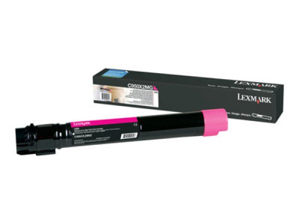 Toner Lexmark C950X2MG purpurový