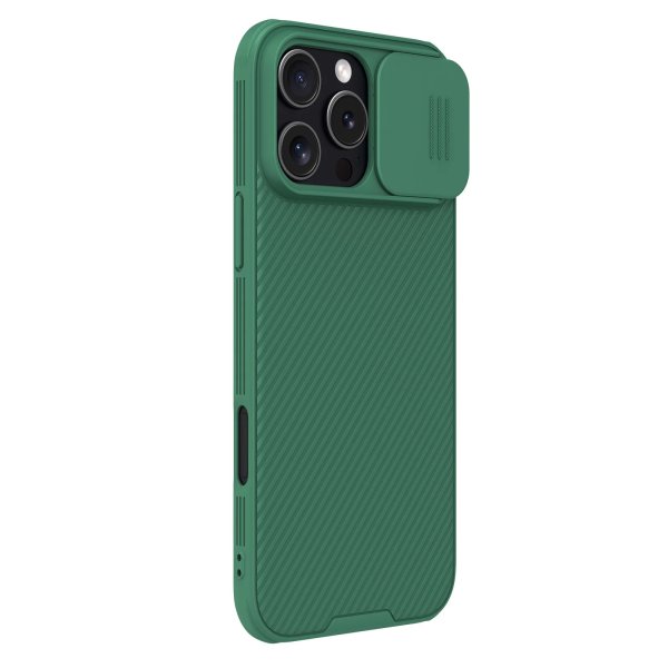 Nillkin CamShield PRO Magnetic Zadní Kryt pro Apple iPhone 16 Pro Max Dark Green?v=1746450149