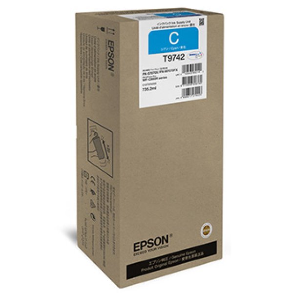 Náplň EPSON C13T974200, XXL azurová (735,2 ml)