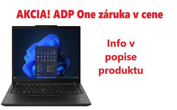 Lenovo TP X13 G5, Ultra 5-125U, 13.3˝ 1920x1200 WUXGA, UMA, 16GB, SSD 512GB, W11Pro, 400N, matný, 3y PS