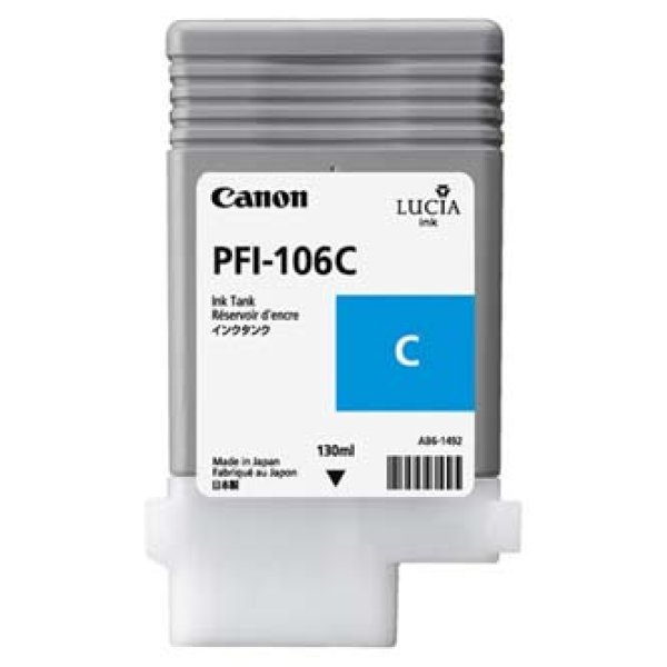 Náplň CANON PFI-106, 6622B001 azurová (130 ml)