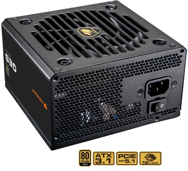 COUGAR PC zdroj GES 850W 80+ Gold