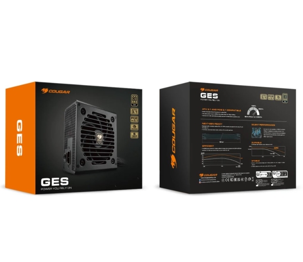 COUGAR PC zdroj GES 850W 80+ Gold
