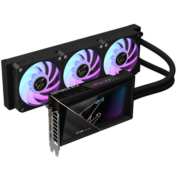 GIGABYTE VGA NVIDIA GeForce RTX 5080 XTREME WATERFORCE 16G, 16G GDDR7, 3xDP, 1xHDMI