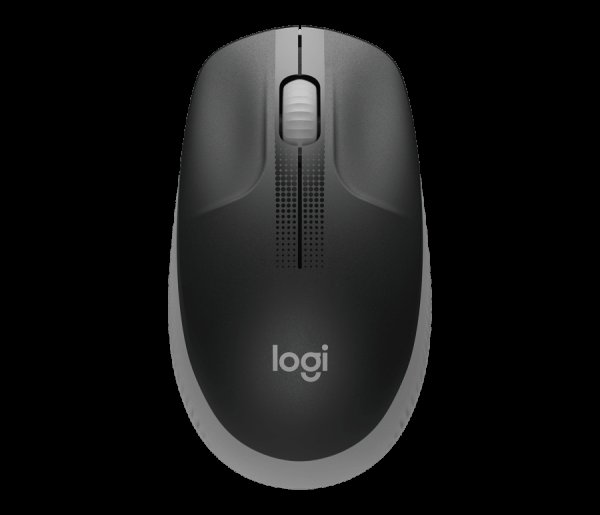 Logitech M190/Kancelářská/Optická/Bezdrátová USB/Šedá