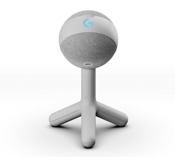 Logitech Yeti Orb RGB Gaming Mic with LIGHTSYNC - WHITE - USB