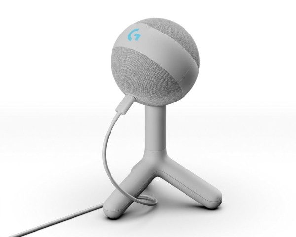 Logitech Yeti Orb RGB Gaming Mic with LIGHTSYNC - WHITE - USB
