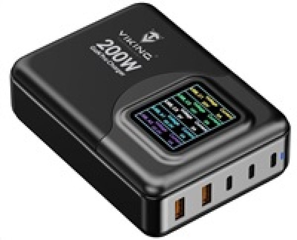 Viking USB GaN charger 200W PD PRO