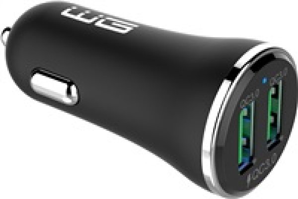 WG - Nabíječka do auta 2x USB-A 36W, QC 3.0 + QC 3.0, černá?v=1760823604