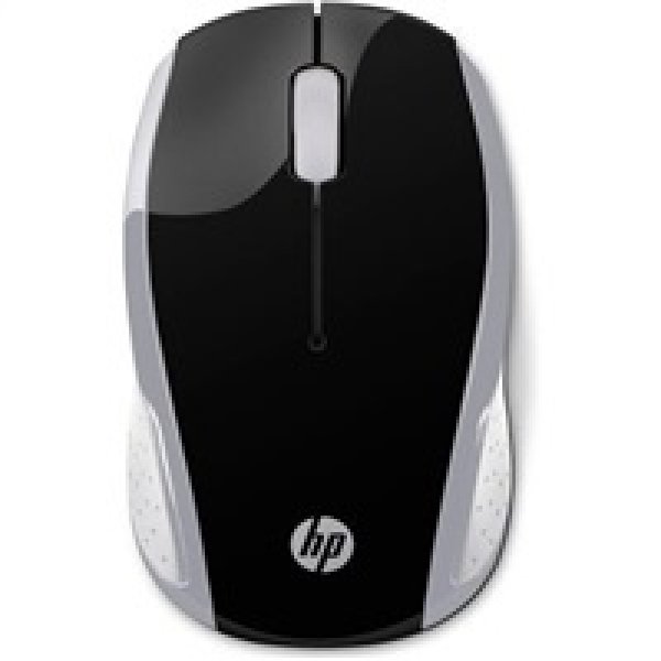 HP 200/Cestovní/Optická/Bezdrátová USB/Stříbrná