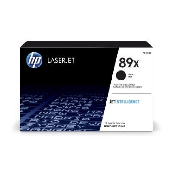 Toner HP CF289X, HP 89X černý (10 000 stran)