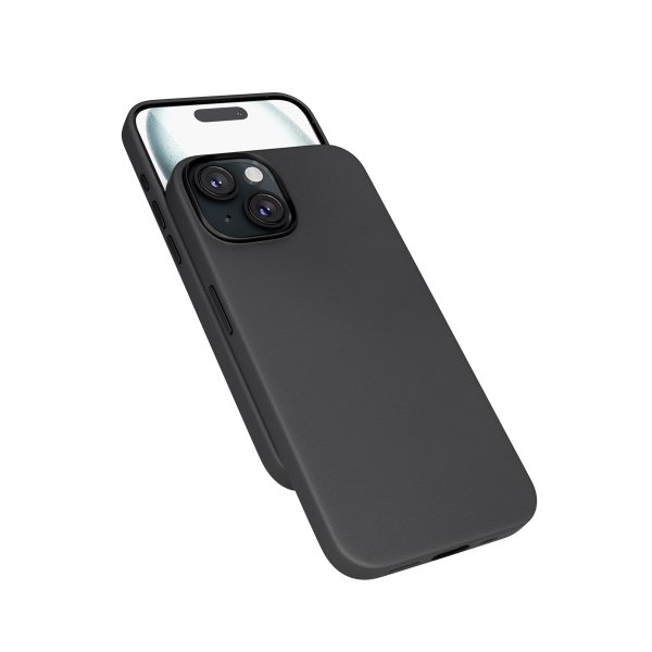 Epico Mag+ kožený kryt iPhone 15 Plus - černá?v=1750248006